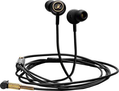 Marshall Mode EQ Wired Headset  (Black, In the Ear)