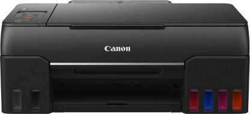 Canon PIXMA G670 Multi-function WiFi Color Inkjet Printer  (Black, Ink Tank)
