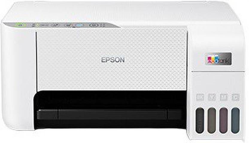 Epson L3256 Multi-function WiFi Color Inkjet Printer (Color Page Cost: 9 Paise | Black Page Cost: 24 Paise)  (White, Ink Tank, 4 Ink Bottles Included)