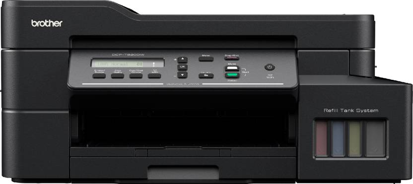 brother DCP-T820DW Multi-function WiFi Color Inkjet Printer with Auto Duplex feature ideal for Home & Office Usage  (Black, Ink Tank)
