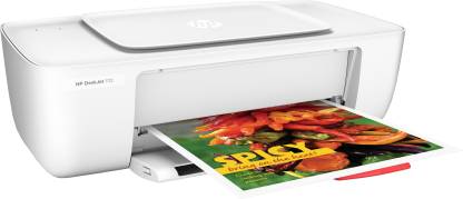 HP DeskJet 1112 Single Function Color Inkjet Printer  (White, Ink Cartridge)
