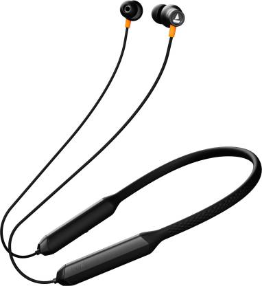 boAt Rockerz 255 Arc with ENx Technology and upto 30 Hours Playback Bluetooth Headset  (Cosmos Black, In the Ear)
