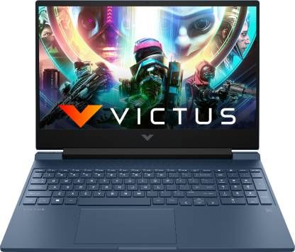 HP Victus Ryzen 7 Octa Core 5800H - (16 GB/512 GB SSD/Windows 11 Home/4 GB Graphics/NVIDIA GeForce RTX 3050) 15-fb0107AX Gaming Laptop  (15.6 Inch, Sapphire Blue, 2.37 kg, With MS Office)