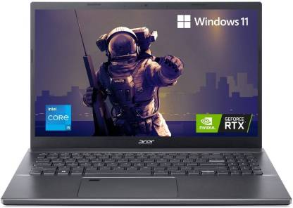 Acer Aspire 5 gaming Core i5 12th Gen 1240P - (8 GB/512 GB SSD/Windows 11 Home/4 GB Graphics/NVIDIA GeForce RTX RTX 2050) A515-57G Gaming Laptop  (15.6 inch, Steel Gray, 1.8 Kg)