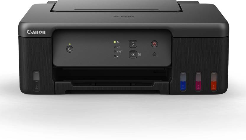 Canon PIXMA MegaTank G1730 Single Function Color Inkjet Printer with Black (70 ml) & Color (40 ml) ink bottles  (Black, Ink Tank, 4 Ink Bottles Included)