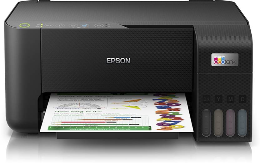 Epson L3250 Multi-function WiFi Color Inkjet Printer (Color Page Cost: 9 Paise | Black Page Cost: 24 Paise)  (Black, Ink Tank, 4 Ink Bottles Included)