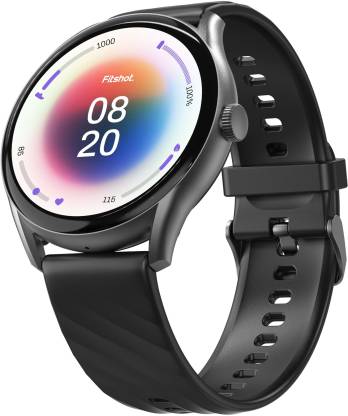 Fitshot Aster 1.43inch round AMOLED Display with BT Calling,1000 Nits brightness Smartwatch (Black Strap, Regular) Fitshot Aster 1.43inch round AMOLED Display with BT Calling,1000 Nits brightness Smartwatch (Black Strap, Regular)