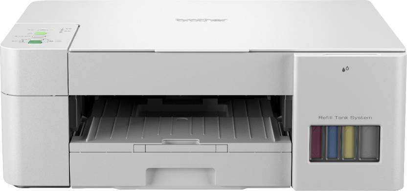 brother DCP-T226 Multi-function Color Inkjet Printer (Borderless Printing) ideal for Home Usage for Print, Scan & Copy  (White, Ink Tank, 4 Ink Bottles Included)