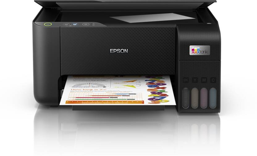Epson L3210 Multi-function Color Inkjet Printer (Color Page Cost: 9 Paise | Black Page Cost: 24 Paise)  (Black, Ink Tank, 4 Ink Bottles Included)