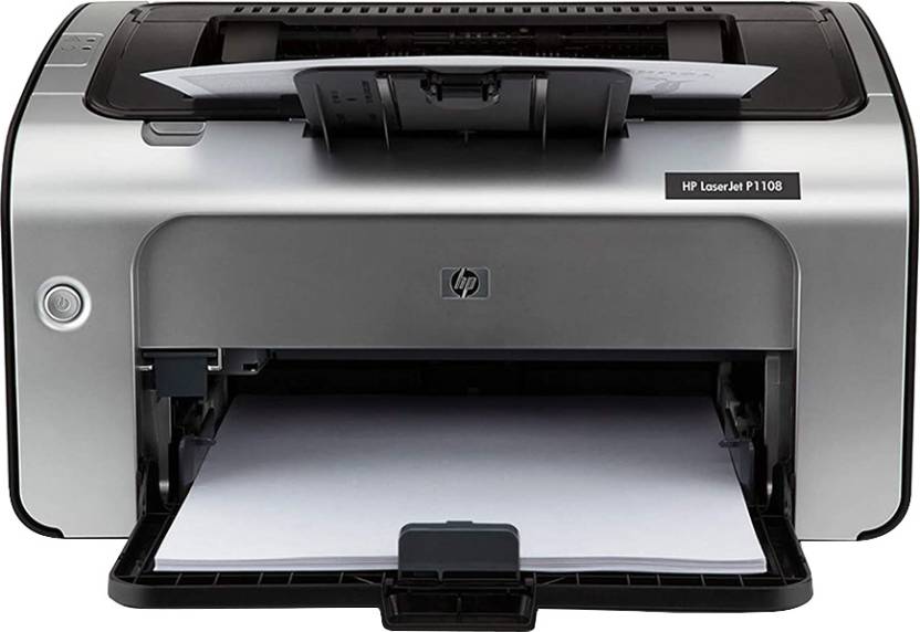 HP LaserJet Pro P1108 Single Function Monochrome Laser Printer  (Black, White, Toner Cartridge)