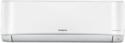 Hitachi Ice Clean Frost Wash Technology 2023 Model 1.5 Ton 5 Star Split Inverter Xpandable plus Ambience Light R 32 AC - White  (RAS.G518PCAIBFE (RAK.G518PCAIBFE / RAC.518WCAIE), Copper Condenser)