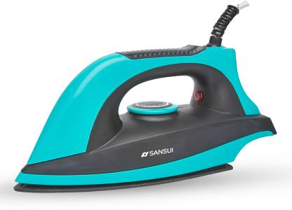 Sansui DI 02 S Light weight 1000 W Dry Iron  (Black, Green)
