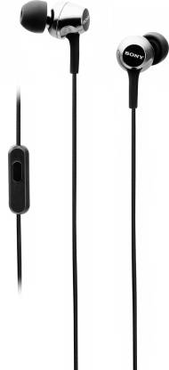 SONY EX255AP Wired Headset  (Black, In the Ear)