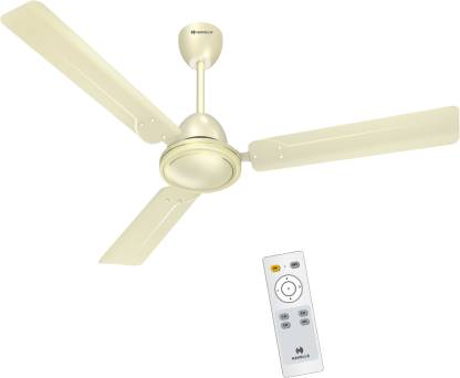 HAVELLS Artemis BLDC 5 Star 1200 mm BLDC Motor with Remote 3 Blade Ceiling Fan  (Bianco, Pack of 1)