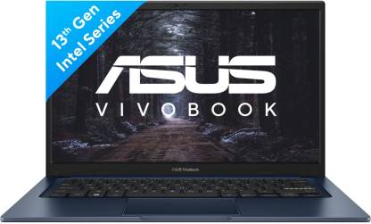 ASUS Vivobook 14 (2023) Core i5 13th Gen - (16 GB/512 GB SSD/Windows 11 Home) X1404VA-NK541WS Thin and Light Laptop(14 Inch, Quiet Blue, 1.40 Kg, With MS Office)