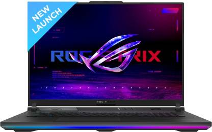 ASUS ROG Strix SCAR 18 (2023) with 90WHr Battery Intel HX-Series Core i9 13th Gen 13980HX - (32 GB/1 TB SSD/Windows 11 Home/12 GB Graphics/NVIDIA GeForce RTX 4080/165 Hz/175 W) G834JZ-N5041WS Gaming Laptop  (18 Inch, Black, 3.10 Kg, With MS Office)