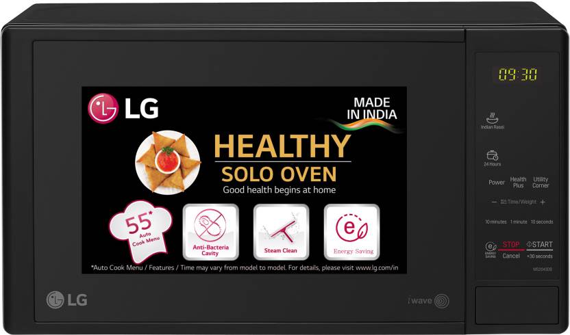LG 20 L Solo Microwave Oven  (MS2043DB.DB1QILN, Black)