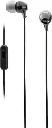 SONY EX14AP Wired Headset  (Black, In the Ear)
