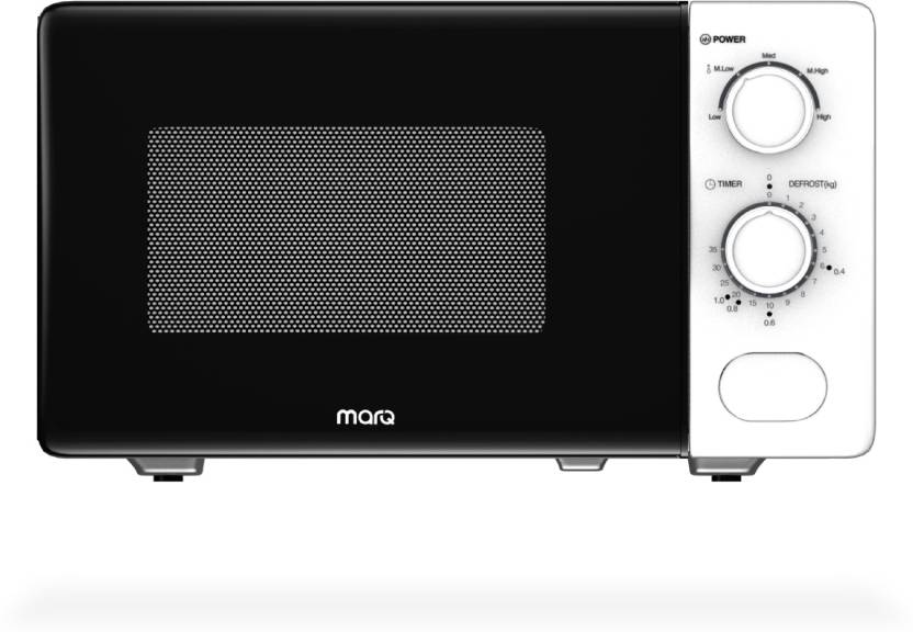MarQ by Flipkart 20 L Solo Microwave Oven  (MM720CXM-PM / MM720CXM-PMT, Pearl White/White)