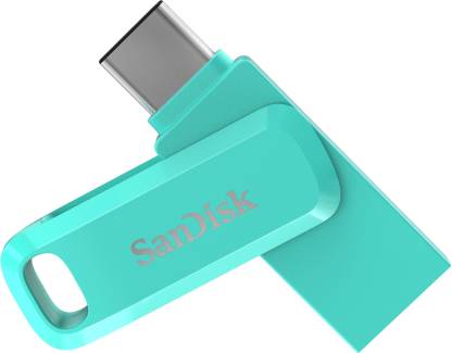 SanDisk Ultra Dual Drive Go Type C 512 GB OTG Drive  (Green, Type A to Type C)