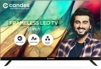 Candes Frameless 81 cm (32 inch) HD Ready LED TV  (F32N001)