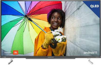 Nokia 140 cm (55 inch) Ultra HD 4K QLED Smart Android TV with Sound by JBL and Powered by Harman AudioEFX  (55UHDAQNDT5Q)
