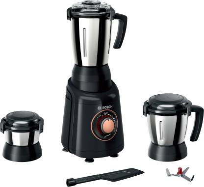 BOSCH Bold MGM4334BIN _ TrueMixx 600 W Mixer Grinder (3 Jars, Black, Silver, Gold) BOSCH Bold MGM4334BIN _ TrueMixx 600 W Mixer Grinder (3 Jars, Black, Silver, Gold)