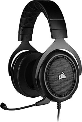 Corsair HS50 PRO Stereo Wired Gaming Headset  (Black, On the Ear)
