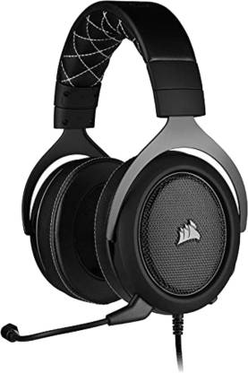 Corsair HS60 PRO Surround Wired Gaming Headset  (Black, On the Ear)