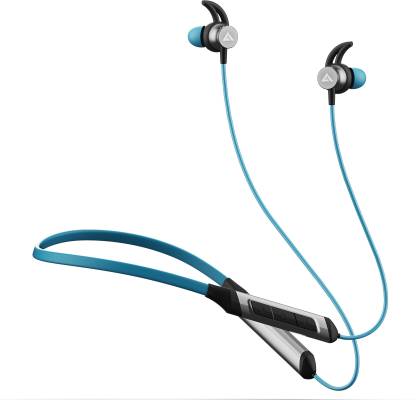 Boult Audio XCharge with ENC Mic, 28H Playtime, Ultra-Fast Charging, Made In India, BoomX Bluetooth Headset  (Teal Blue, In the Ear)