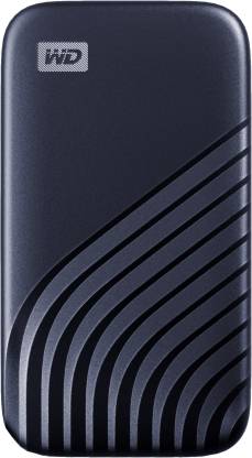 WD My Passport 500 GB Wired External Solid State Drive (SSD)  (Midnight Blue)