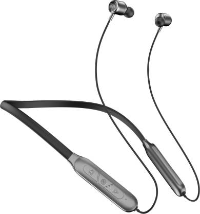 Noise Nerve Pro with upto 35hrs of playtime, ESR, Instacharge and Bluetooth v5.2 Bluetooth Headset  (Jet Black, In the Ear)