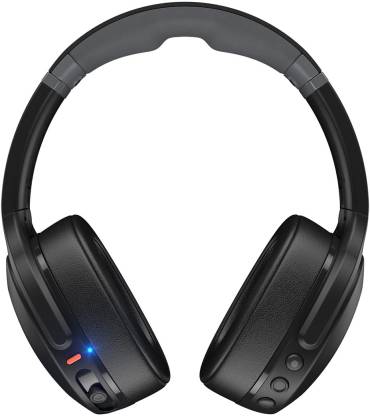 Skullcandy CrusherEvo Bluetooth Headset  (Black, On the Ear)
