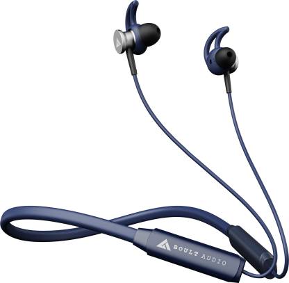Boult Audio ProBass EQCharge with ZEN Mode ENC, 32hrs Playtime, Ultra-Fast Charging Bluetooth Headset  (Blue, In the Ear)