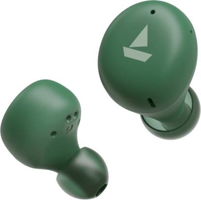 boAt Airdopes 381 with upto 20 Hours Playback and ASAP Charge Bluetooth Headset (Army Green, True Wireless)