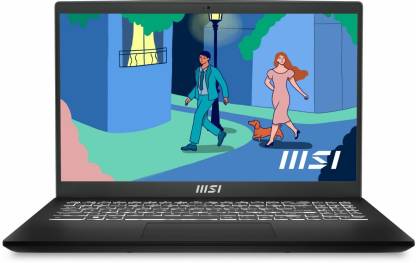 MSI Core i7 12th Gen 1255U - (16 GB/512 GB SSD/Windows 11 Home) Modern 15 B12M-226IN Thin and Light Laptop  (15.6 Inch, Black)