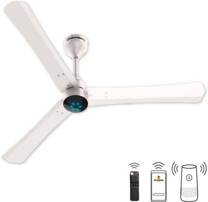 Atomberg Renesa Smart+ Ceilng Fan 1200 Pearl White 5 Star 1200 mm BLDC Motor with Remote 3 Blade Ceiling Fan  (Pearl White, Pack of 1)