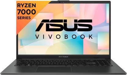 ASUS Vivobook Go 15 (2023) AMD Ryzen 3 Quad Core 7320U - (8 GB/512 GB SSD/Windows 11 Home) E1504FA-NJ322WS Thin and Light Laptop  (15.6 Inch, Mixed Black, 1.63 Kg, With MS Office)
