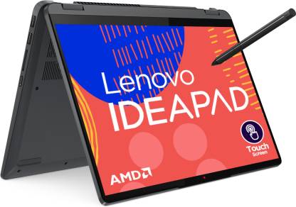 Lenovo IdeaPad Flex 5 AMD AMD Ryzen 7 Octa Core 5700U - (16 GB/512 GB SSD/Windows 11 Home) 14ALC7 2 in 1 Laptop  (14 Inch, Storm Grey, 1.55 Kg, With MS Office)