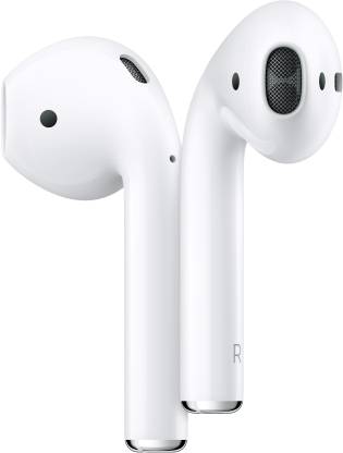 Apple AirPods with Wireless Charging Case Bluetooth Headset with Mic  (White, True Wireless)