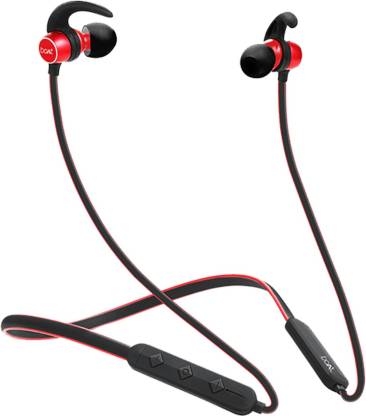 boAt Rockerz 255F Bluetooth Headset  (Raging Red, In the Ear)