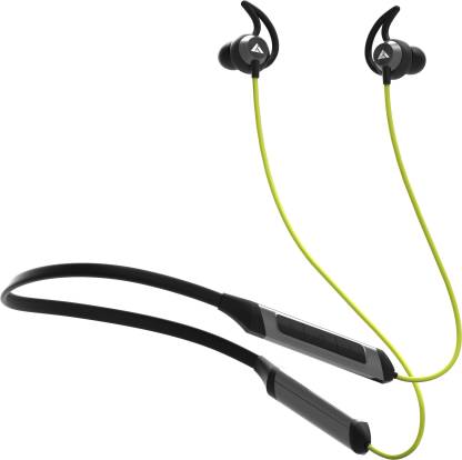 Boult Audio ProBass XCharge with 20H Playtime, Ultra Fast Charging Bluetooth Headset  (Green, In the Ear)