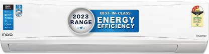 MarQ by Flipkart 2023 Range 2 Ton 3 Star Split Inverter 4-in-1 Convertible with Turbo Cool Technology AC - White  (203SIAA22BW, Copper Condenser)