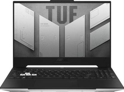 ASUS TUF Dash F15 with 76WHr Battery Intel H-Series Intel Core i7 12th Gen 12650H - (16 GB/1 TB SSD/Windows 11 Home/4 GB Graphics/NVIDIA GeForce RTX 3050/144 Hz/75 W) FX517ZC-HN109WS Gaming Laptop  (15.6 Inch, Moonlight White, 2 Kg, With MS Office)