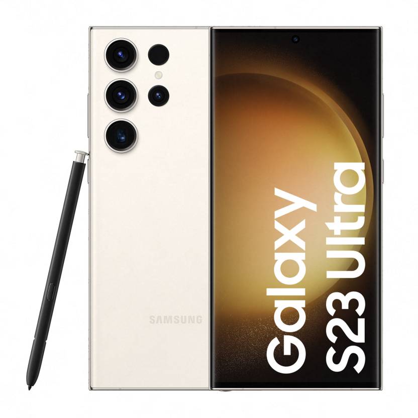 SAMSUNG Galaxy S23 Ultra 5G (Cream, 1 TB)  (12 GB RAM)