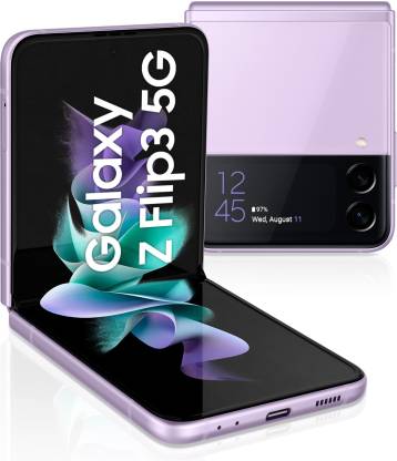 SAMSUNG Galaxy Z Flip3 5G (Lavender, 128 GB)  (8 GB RAM)