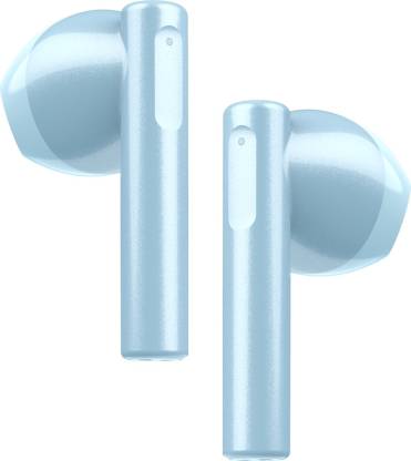 Mivi DuoPods F50 with 50 Hrs Playtime I13mm Drivers|Fast Charging Bluetooth Headset  (Blue, In the Ear)