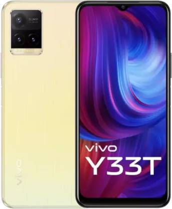 vivo Y33T (Starry Gold, 128 GB)  (8 GB RAM)