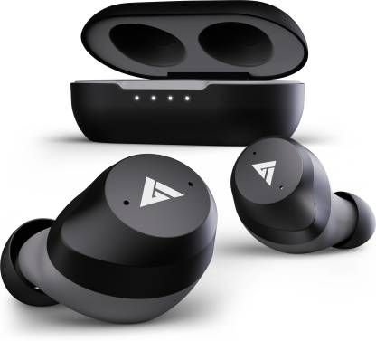 Boult Audio Truebuds with 30H Battery, IPX7 Waterproof, Monopod capability, BoomX Rich Bass Bluetooth Headset  (Grey, True Wireless)