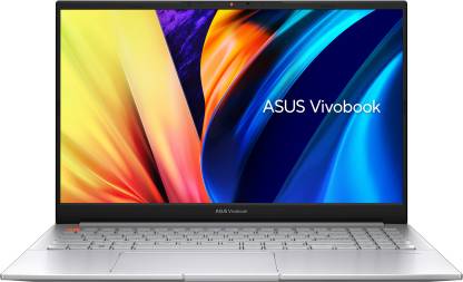 ASUS Vivobook Pro 15 For Creator, Intel H-Series Core i9 11th Gen 11900H - (16 GB/512 GB SSD/Windows 11 Home/4 GB Graphics/NVIDIA GeForce RTX 3050/144 Hz) K6502HCB-LP902WS Gaming Laptop  (15.6 Inch, Cool Silver, 1.80 Kg, With MS Office)